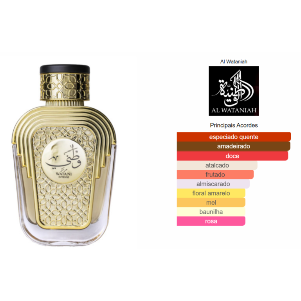 Watani Intense Al Wataniah Eau de Parfum – 100ml - Imagem 2