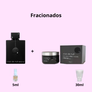 Combo Fracionado Club de Nuit INtense – Eau de Parfum 5ml + Pasta 30ml