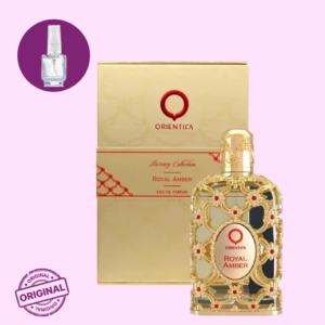 Royal Amber Orientica Eau de Parfum – FRACIONADO 5ml