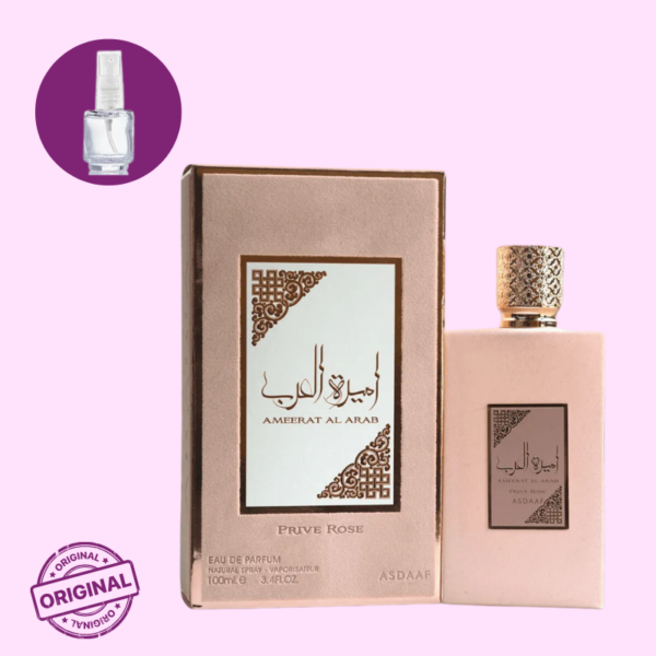 Ameerat Al Arab Prive Rose Asdaaf Eau de Parfum – FRACIONADO 5ml