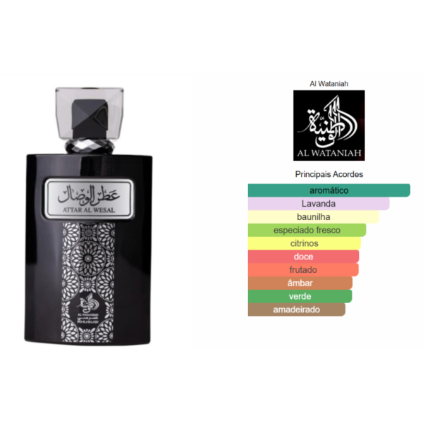 Attar Al Wesal Al Wataniah Eau de Parfum - 100ml - Imagem 2