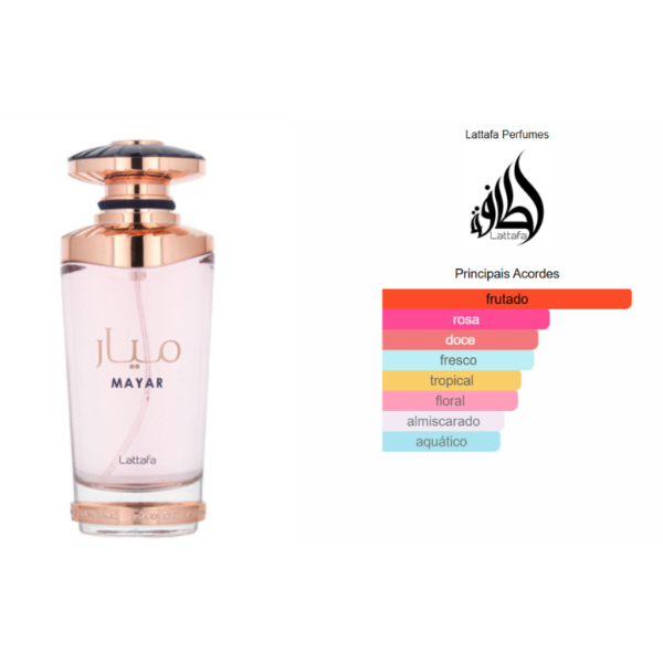Mayar Lattafa Eau de Parfum – FRACIONADO 5ml - Imagem 2