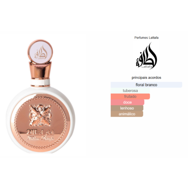 Fakhar Rose Lattafa Eau de Parfum – FRACIONADO 5ml - Imagem 2