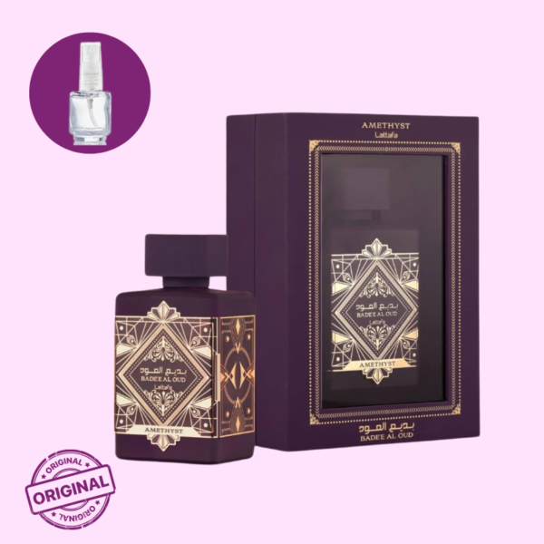 Bade’e Al Oud Amethyst Lattafa Eau de Parfum – FRACIONADO 5ml