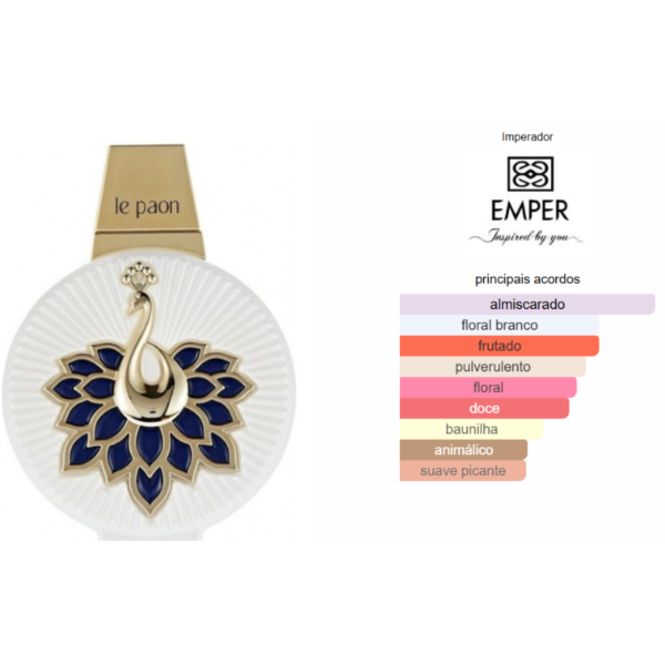 Le Paon Emper Eau de Parfum - FRACIONADO 5ml - Imagem 2