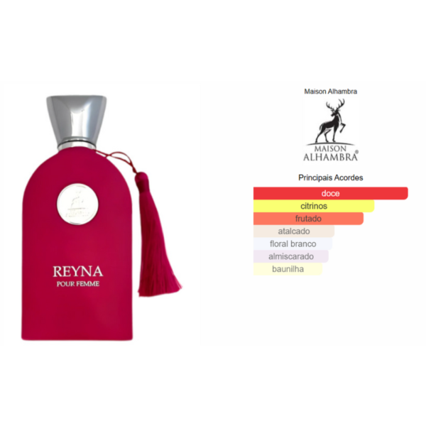 Reyna Maison Alhambra Eau de Parfum – 100ml - Imagem 2