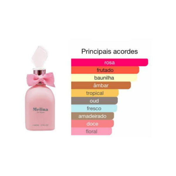 Melina For Women Emper Eau de Parfum - FRACIONADO 5ml - Imagem 2