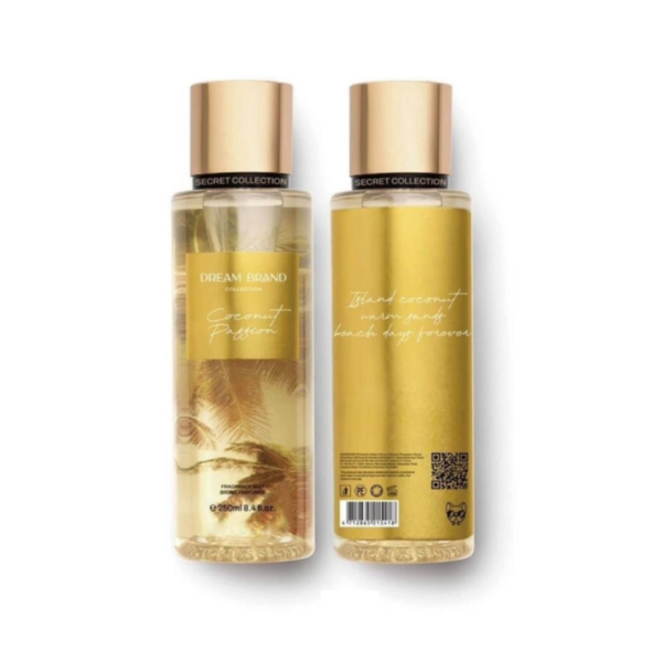 BODY SPLASH DREAM BRAND COLLECTION - INSPIRAÇÃO VS Coconut Passion  - 250ML