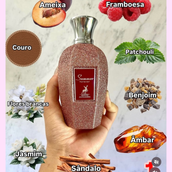 Summer Forever Maison Alhambra Eau de Parfum - 100ml - Imagem 2