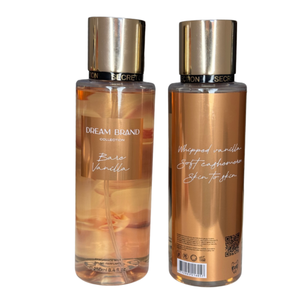 BODY SPLASH DREAM BRAND COLLECTION – INSPIRAÇÃO VS Bare Vanilla – 250ML